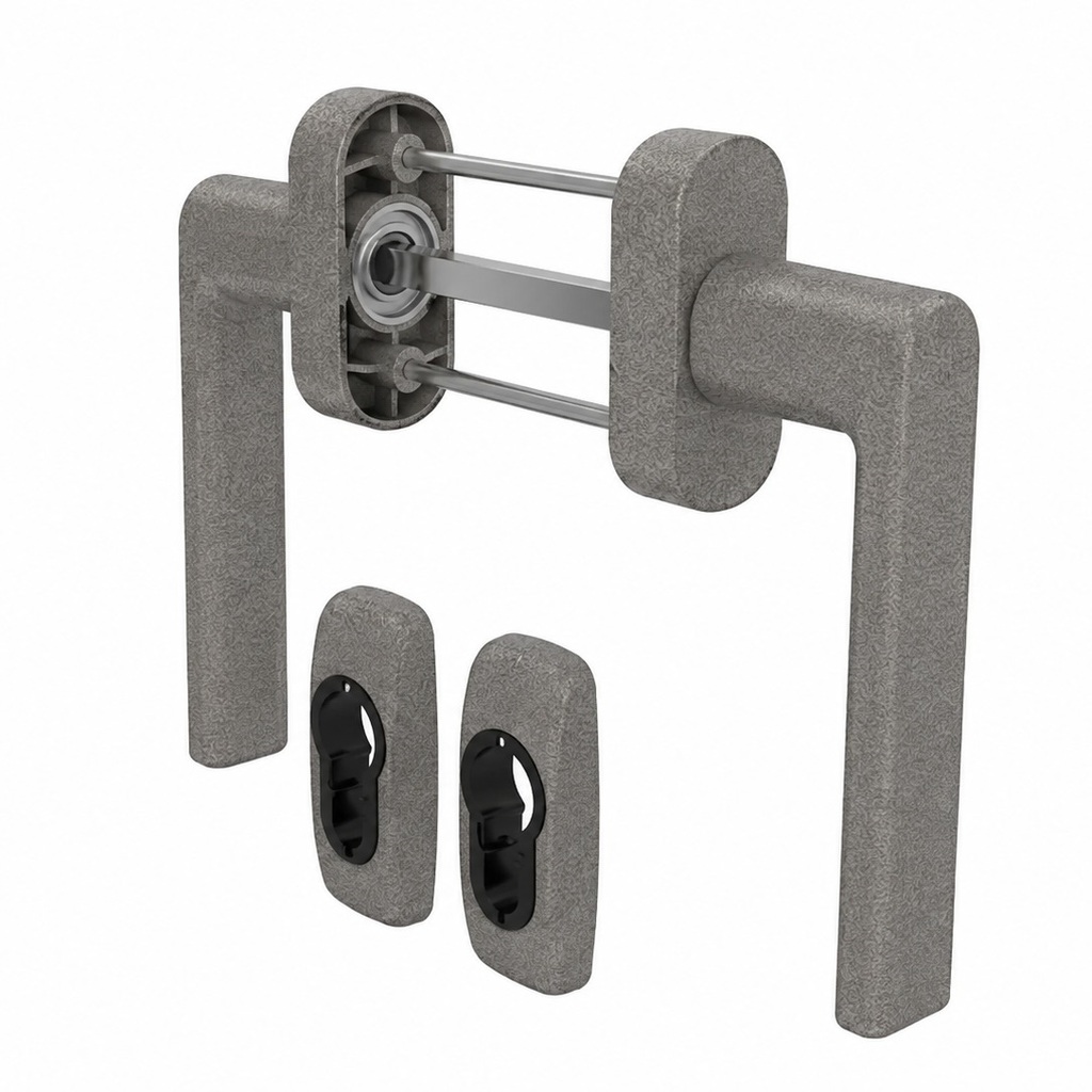 Балконный гарнитур NOVOLINE GREEN SYSTEM, RAL 8019 коричневый