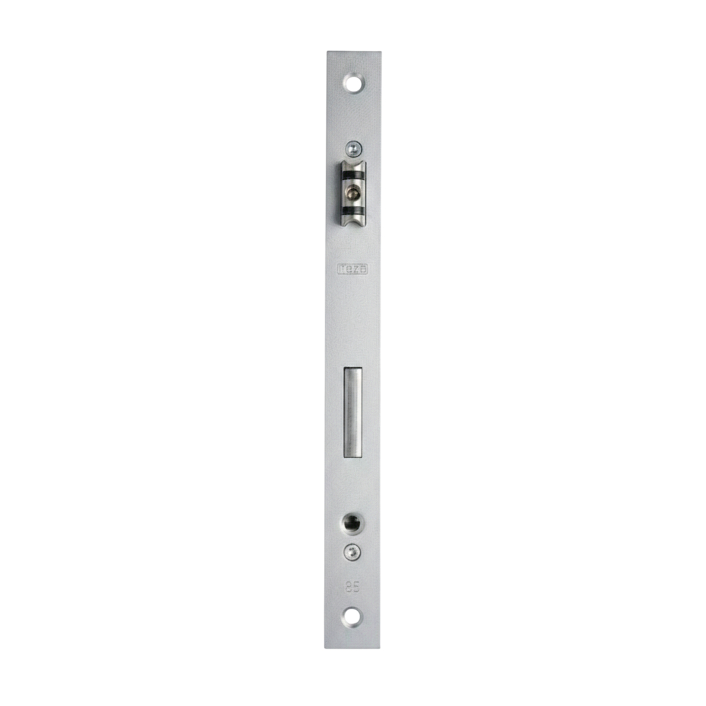 Замок REZE ALU 30/85/23, с роликом и ригелем