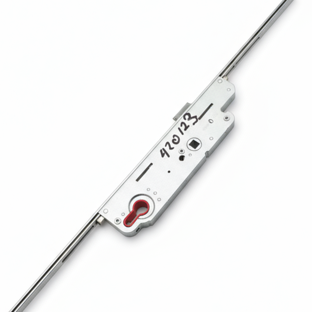 Замок REZE многозапорный 35/92, с управлением от ключа 1850-2200 мм, с крюками