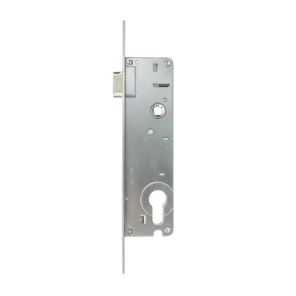 Замок REZE ALU 35/85/23, с защелкой и ригелем