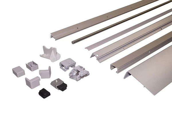 Алверса Комплект шин (направляюшие) 900-1050 мм СЕРЕБРО R01.1 Алверса Комплект шин (направляюшие) 900-1050 мм СЕРЕБРО R01.1